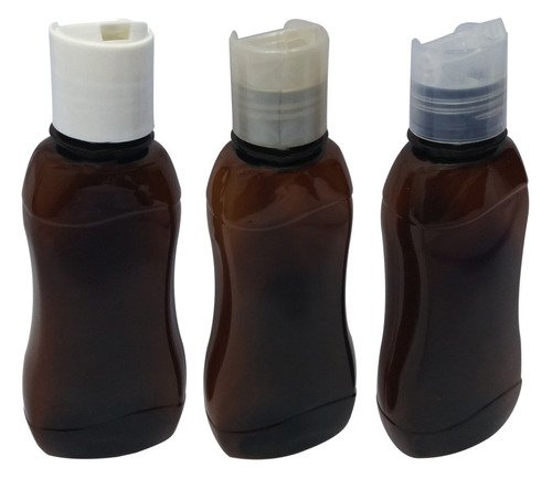 1260 Frascos Plástico Âmbar Pet 200ml C/ Tampa Disktop Cat