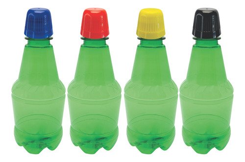 918 Frasco Plástico Verde Pet 300ml Tampa Dosadora 20ml Gr2