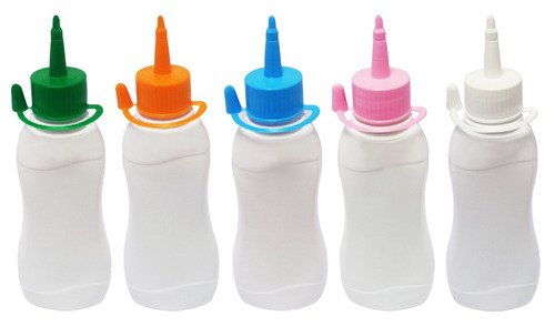 1260 Frascos Plástico Branco Pet 200ml C/ Bico Aplicador Cat - Imagem 2