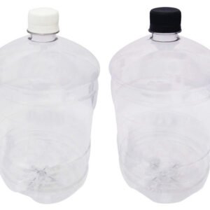 225 Frasco Plástico Cristal Pet 2l Com Tampa Rosca Lacre Gro