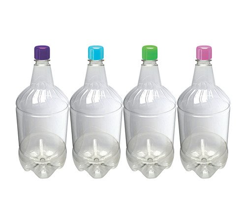 3 Frascos Cristal Pet 1,5l Aromatizante Tampa Batoque Gr2 - Imagem 3