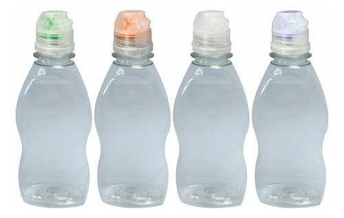 253 Frascos Cristal 190ml Pet C/ Tampa Sport Mol - Imagem 2