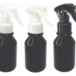 365 Frascos Plásticos Âmbar 100ml Válvula Mini Gatilho Far