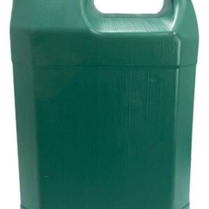 30 Galão Bombona Verde Pead 5l C/ Tampa Rosca Lacre E Alça