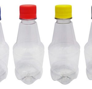 918 Frascos Plástico Cristal Pet 300ml Tampa Rosca Lacre Gr2