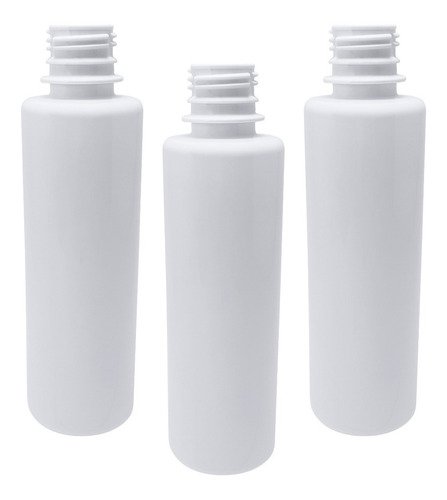 30 Frascos Plástico Branco Pet 250ml Vazios Sem Tampas Cos