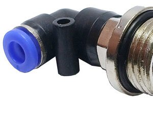 1 Conexão Pneumática Cotovelo Macho Rosca 1/2 X Tubo 6mm