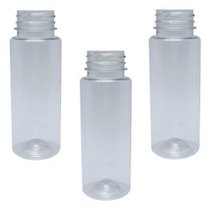 35 Frasco Plástico Cristal Pet 200ml Vazios Sem Tampas Con