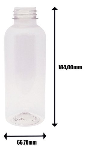 765 Frascos Plástico Cristal Pet 500ml Tampa Peneira Det - Imagem 6