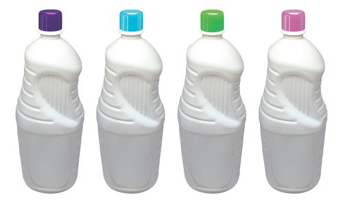 3 Frascos Branco Pet De 2l Aromatizante Tampa Batoque Ama - Imagem 2