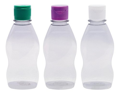 104 Frascos Plásticos Cristal Pet 190ml C/ Tampa Fliptop Mol - Imagem 5