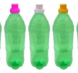 28 Frasco Plástico Verde Pet 2l Tampa Dosadora 30ml Ref