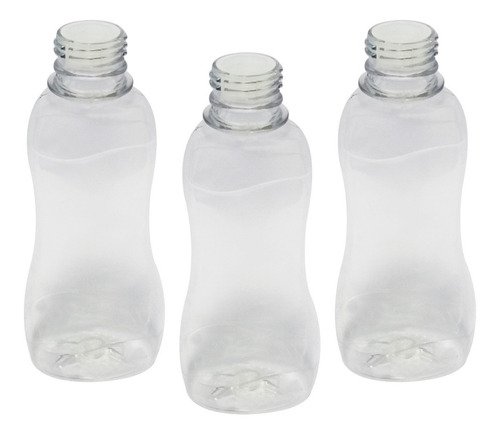 1008 Frasco Plástico Cristal Pet 200ml Tampa L Batoque Cat - Imagem 2