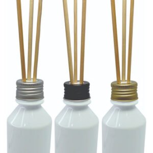 141 Frascos Plástico Branco 150ml Tampa Difusor Varetas Far