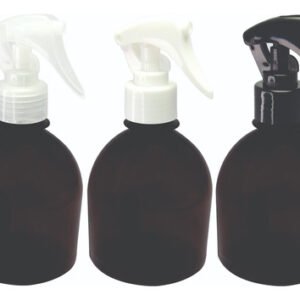 226 Frasco Plástico Âmbar Pet 300ml Válv Mini Gatilho Sab