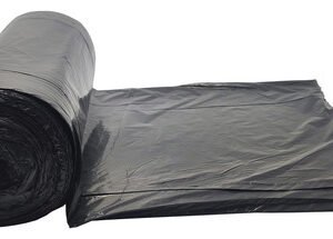100 Unidades Saco De Lixo Em Rolo 150 Litros Preto 90x120cm