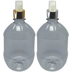 686 Frascos Plásticos Cristal Pet 500ml Válvula Spray L Cac