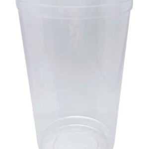 25 Copos Descartáveis Plásticos Liso Pp Cristal 700/770ml