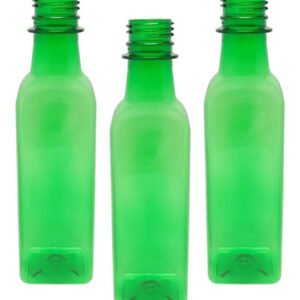 235 Frascos Plástico Verde Pet 250ml Vazios Sem Tampas Aze