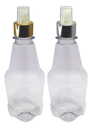 288 Frasco Plástico Cristal Pet 300ml Válvula Spray L Gr2
