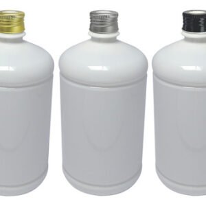 49 Frascos Plástico Branco Pet De 1l Tampa Difusor C/ F Sab