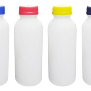 1026 Frascos Plástico Branco Pet 400ml Tampa Rosca Lacre Det