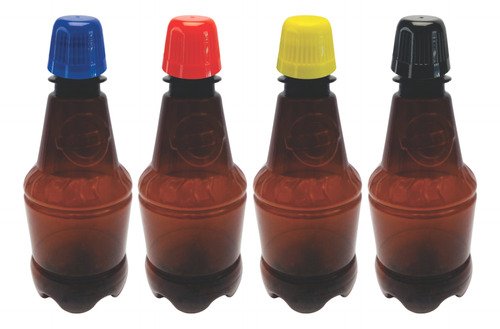 306 Frasco Plástico Âmbar Pet 300ml Tampa Dosadora 20ml Gr2