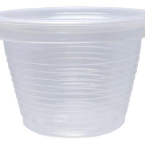 2000 Potes Descartáveis Plásticos Ps Cristal C/ Tampa 100ml