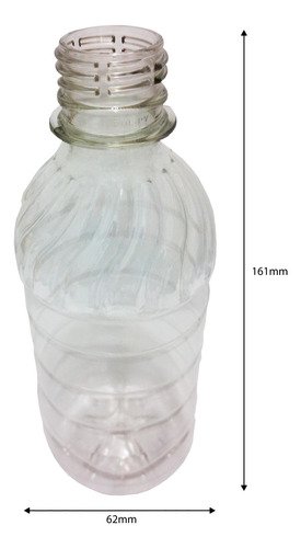 310 Frascos Plásticos Cristal 330ml Tampa Alumínio S Suc - Imagem 4