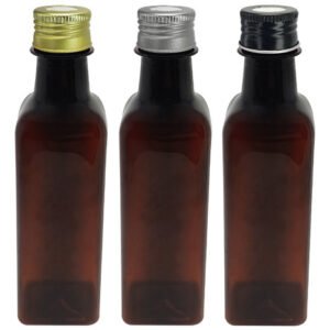 520 Frasco Plástico Âmbar Pet 250ml Tampa Difusor C/ F Aze