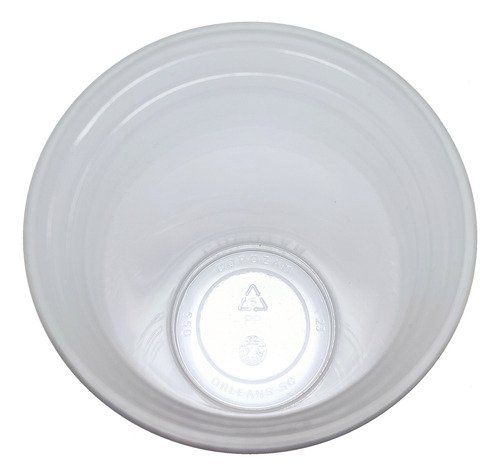 100 Copos Descartáveis Plásticos Liso Pp Cristal 500/550ml - Imagem 2