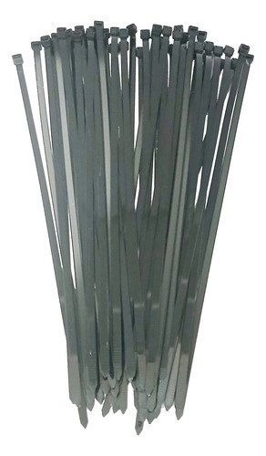 40 Pacote Abraçadeiras De Nylon Preta 7,6x400mm C/ 50 Unid