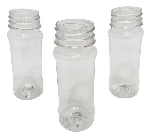 36 Frascos Plástico Cristal Pet 120ml Tampa Peneira Con - Imagem 3