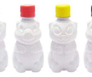 144 Frascos Plástico Branco Pet 300ml Tampa Rosca Lacre Zoo