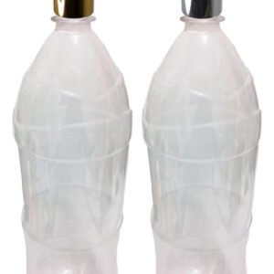 2 Frasco Plástico Cristal Pet 2l Com Válvula Spray L Ref
