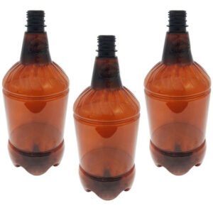 200 Frascos Plástico Âmbar Pet De 1,5l Vazio Sem Tampas Gr2