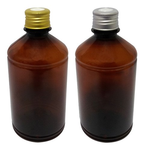 678 Frascos Plástico Âmbar 500ml Tampa Difusor Varetas Far - Imagem 2