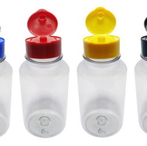 658 Frascos Plástico Cristal Pet 150ml Fliptop C/ Rosca Sup