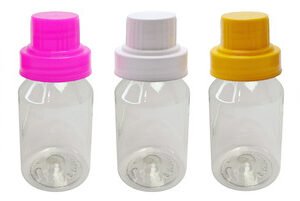 40 Frasco Plástico Cristal Pet 150ml Tamp Dosadora 30ml Far