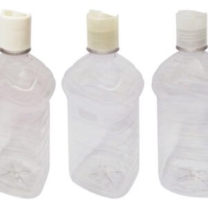 312 Frascos Plástico Cristal Pet De 1l Com Tampa Disktop Ama