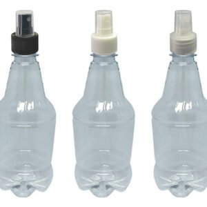 183 Frascos Plástico Cristal Pet 500ml Válvula Spray S Gr2