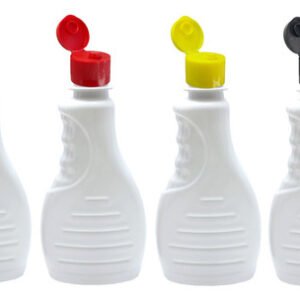 72 Frascos Plástico Branco Pet 300ml Fliptop Batoque Bor