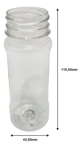 342 Frascos Plástico Cristal Pet 120ml Fliptop C/ Rosca Con - Imagem 7