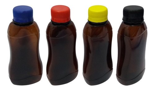1260 Frascos Plástico Âmbar Pet 200ml Tampa Rosca Lacre Cat