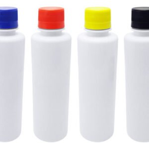 216 Frascos Plástico Branco Pet 250ml Tampa Rosca Lacre Cos