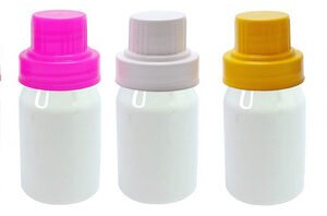 19 Frasco Plástico Branco Pet 60ml Tampa Dosadora 30ml Far