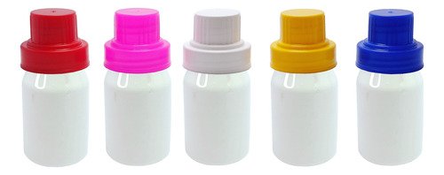 19 Frasco Plástico Branco Pet 60ml Tampa Dosadora 30ml Far