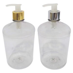 360 Frascos Plásticos Cristal 1l Válvula Bico De Pato L Sab