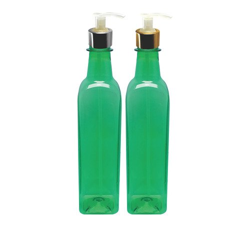 126 Frascos Plástico Verde 500ml Válvula Bico Pato L Aze