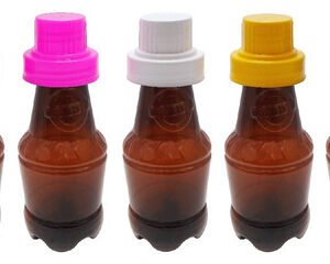 306 Frasco Plástico Ambar Pet 300ml Tampa Dosadora 30ml Gr2